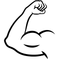 Icon Arm für Muskelaufbau Fitness